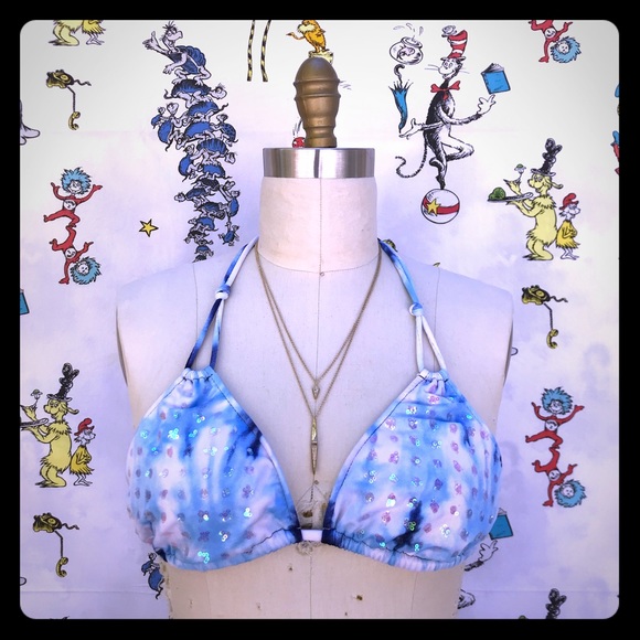 Tiedye and sequin bikini - Picture 1 of 8